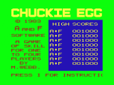 Screenshot of Chuckie Egg - Alternative