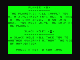 Screenshot of Space Trek and Reversi