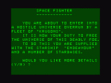 Screenshot of Space Fighter