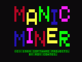 Screenshot of Manic Miner