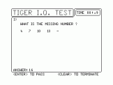Screenshot of IQ Test