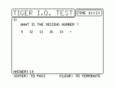 Screenshot of IQ Test