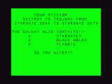 Screenshot of Space Trek